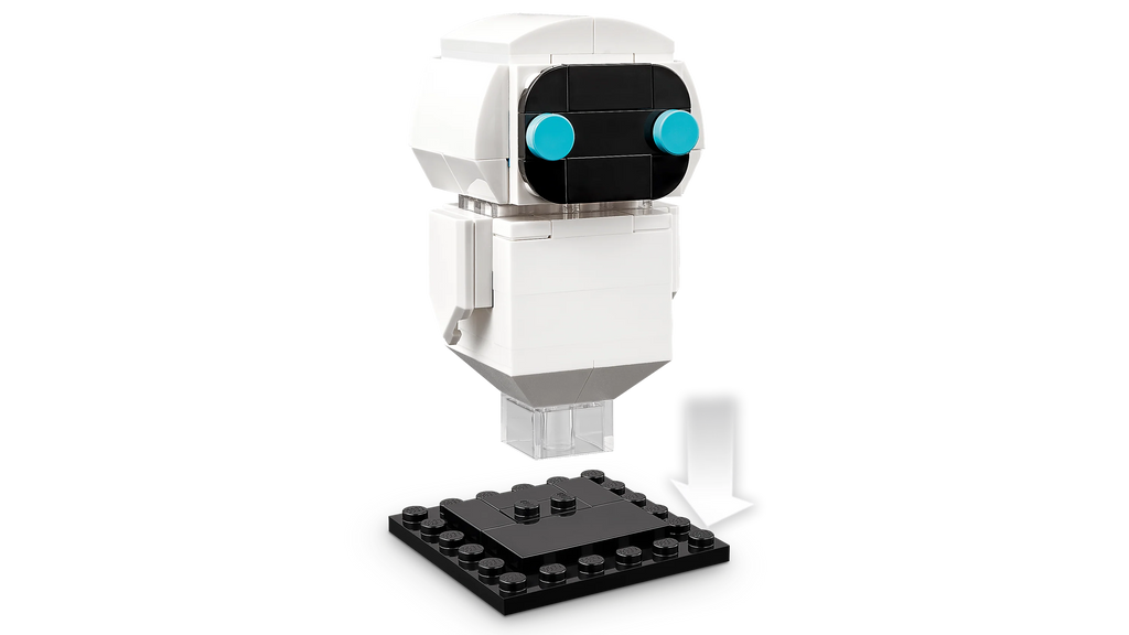 BrickHeadz™ Disney•Pixar EVE & WALL•E 40619 Building Toy Kit (155 Pieces)