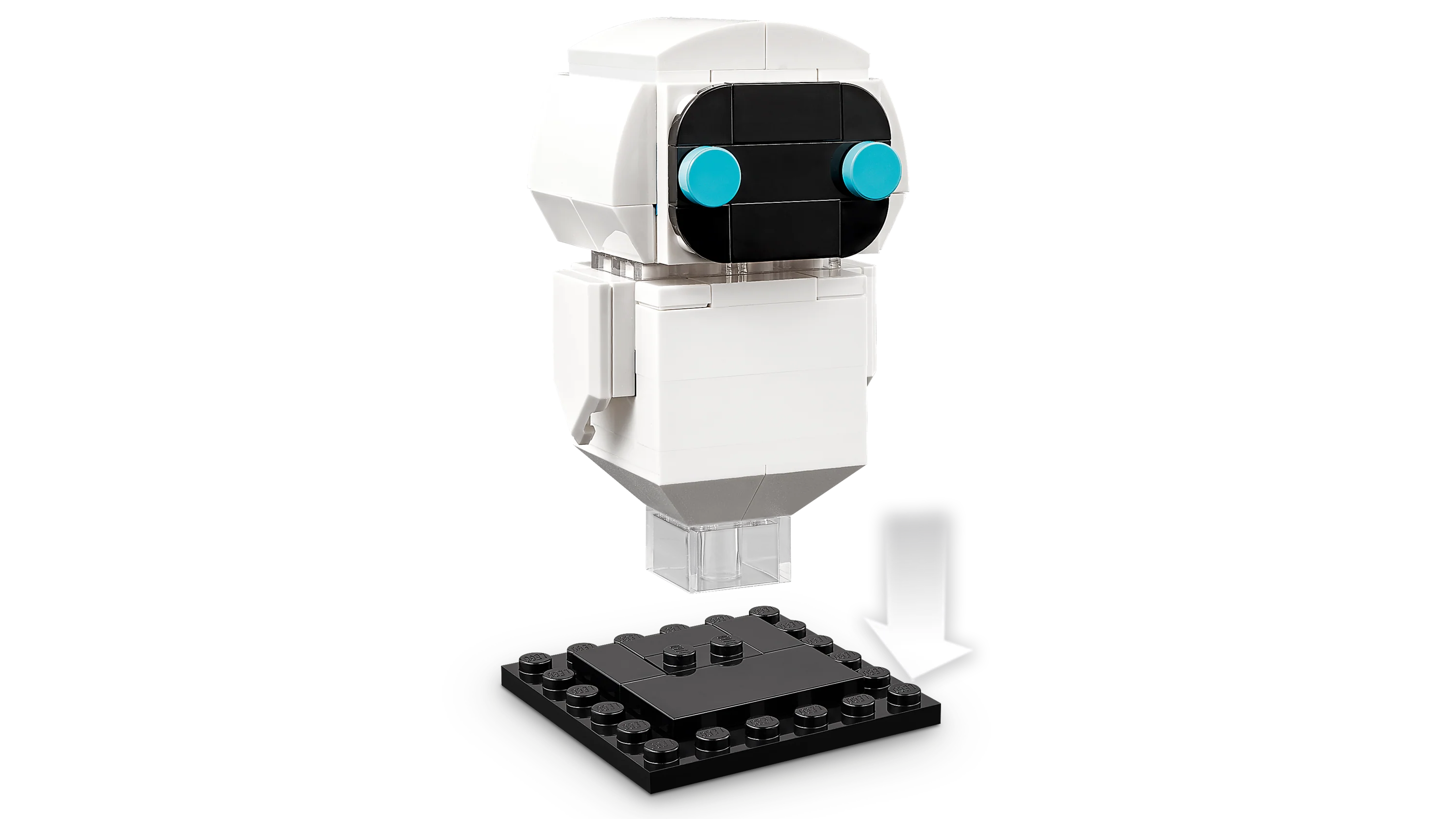 BrickHeadz™ Disney•Pixar EVE & WALL•E 40619 Building Toy Kit (155 Pieces)