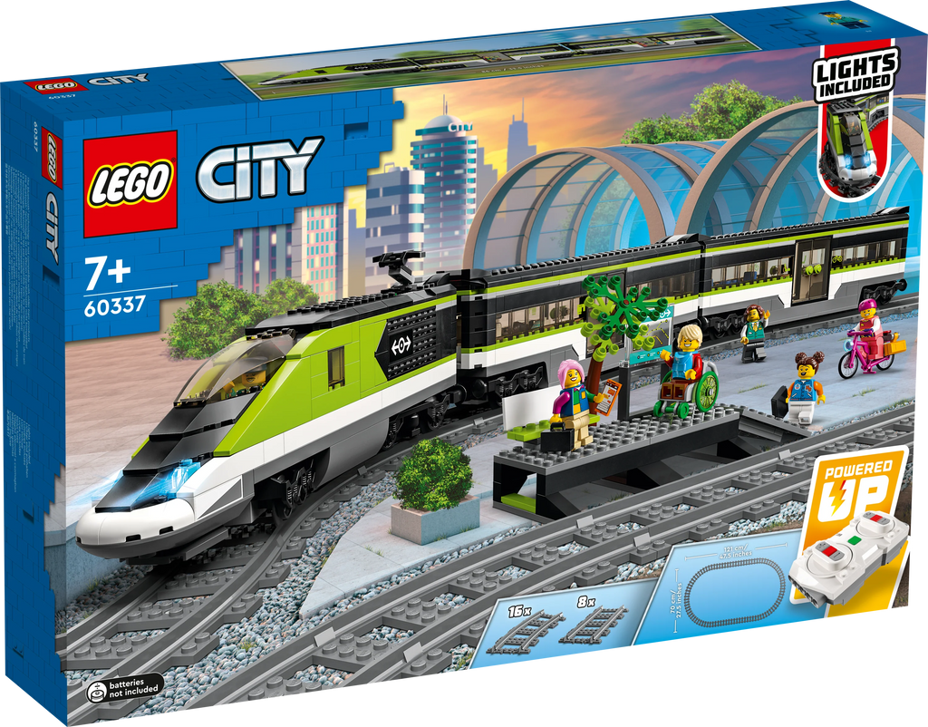 City Express Passenger Train 60337 Building Kit (764 Pieces)